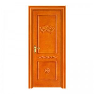 2021 Chiny Proste drewniane drzwi WPC Drzwi zewnętrzne malowane drzwi do komercyjnego taniego